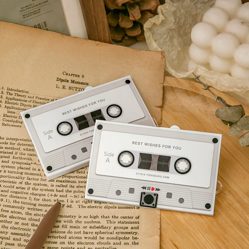 Recording Chip Card Music Box Sound Making Toy Gift Creative Birthday Wedding Confession Supplies Baby Shower Greeting Card