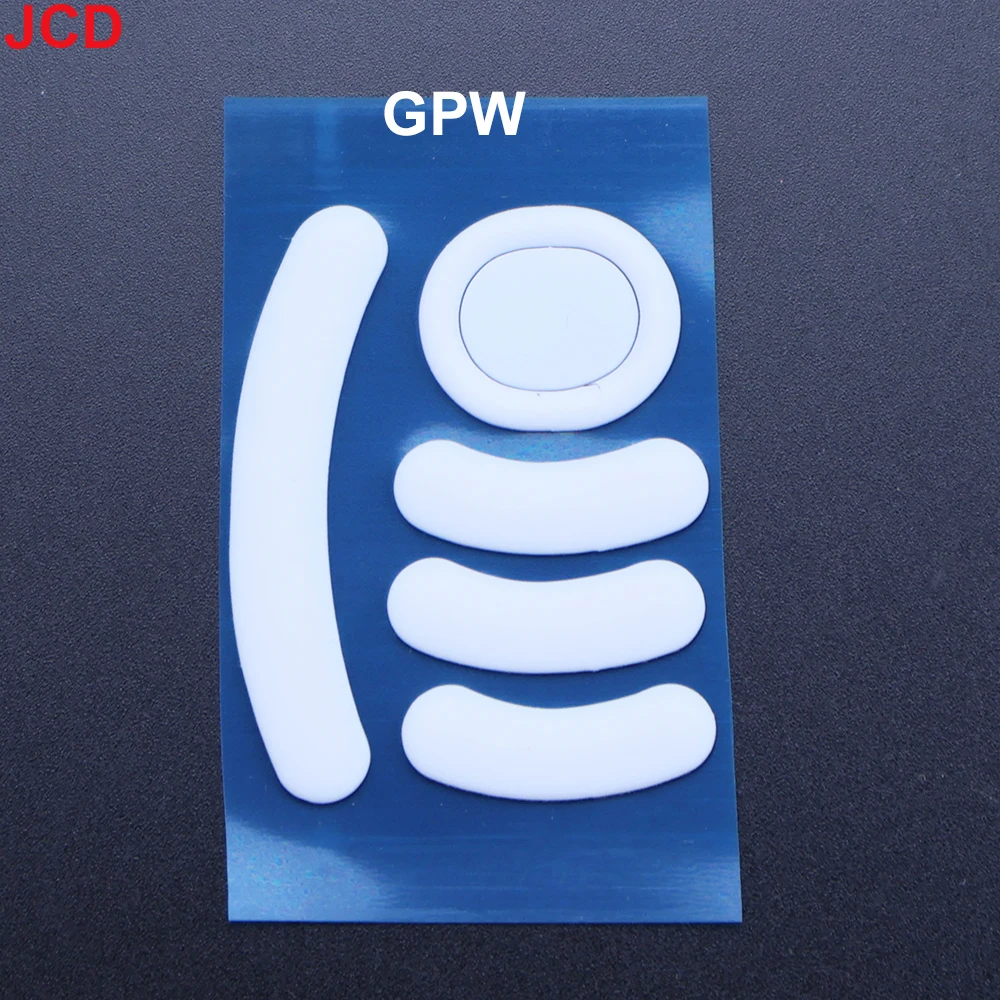JCD 1Set White Mouse Feet Sticker For Logitech G302 G303 G304 G305 G402 G405 GPRO G502 G502X G903 GPW Mouse Skates Feet Pads view 3
