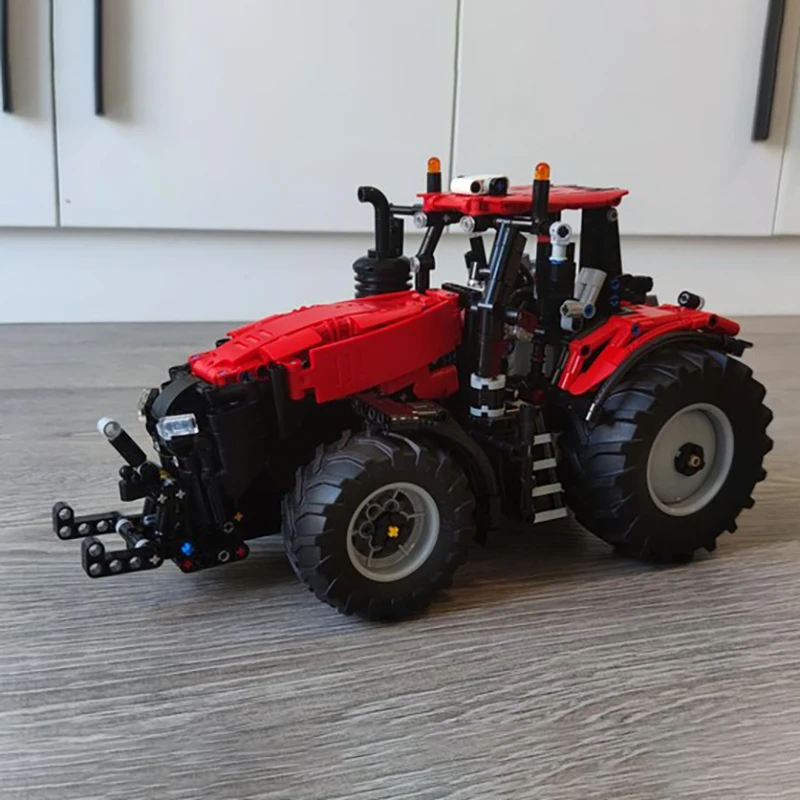 

Конструктор MOC 2019: Зеленый сельскохозяйственный трактор, модель для сборки, игрушка для детей, подарок, технический конструктор