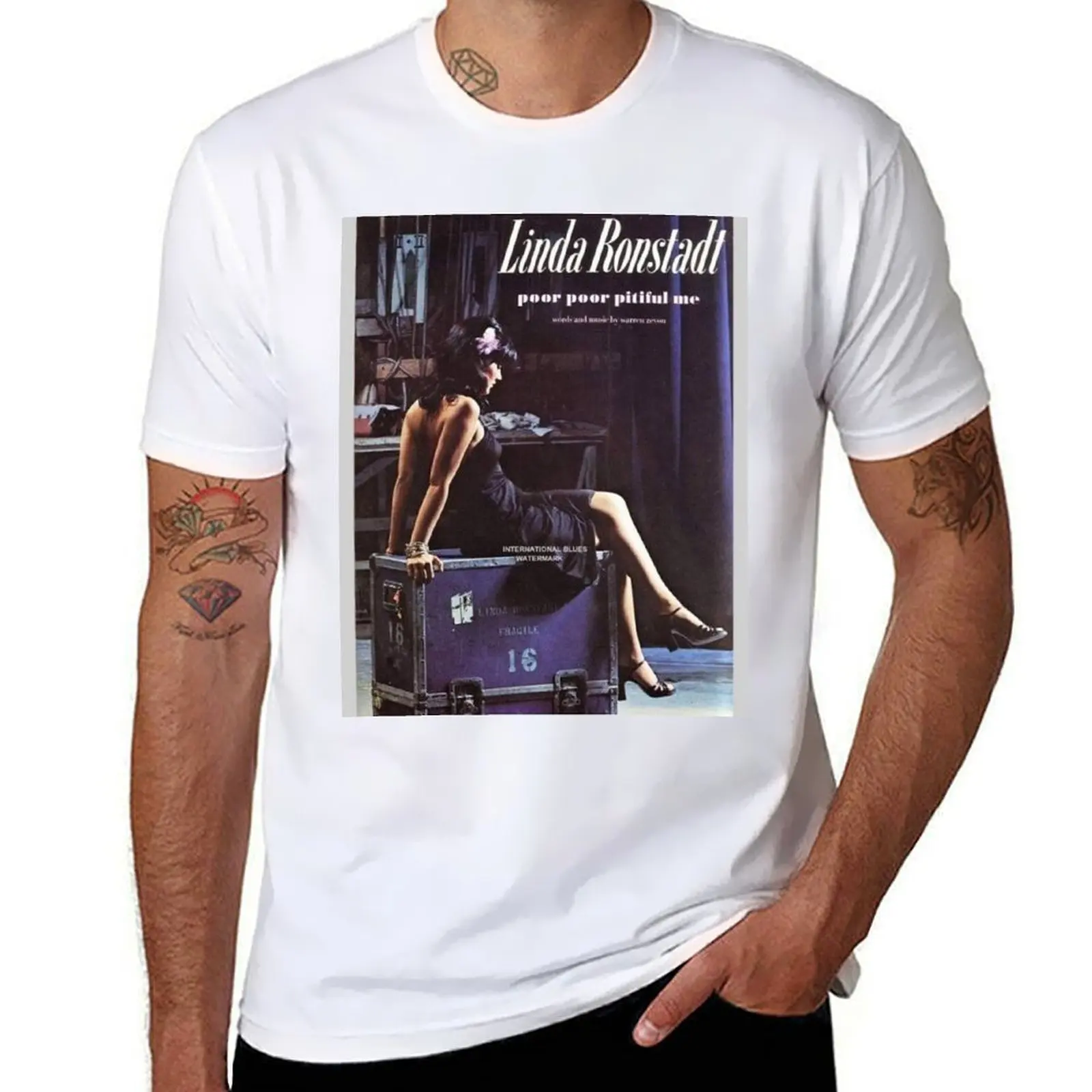 

Memories Of Linda Ronstadt Poor Poor Pitiful Me 1977 Simple Dreams Tour T-Shirt man tshirt T-Shirt