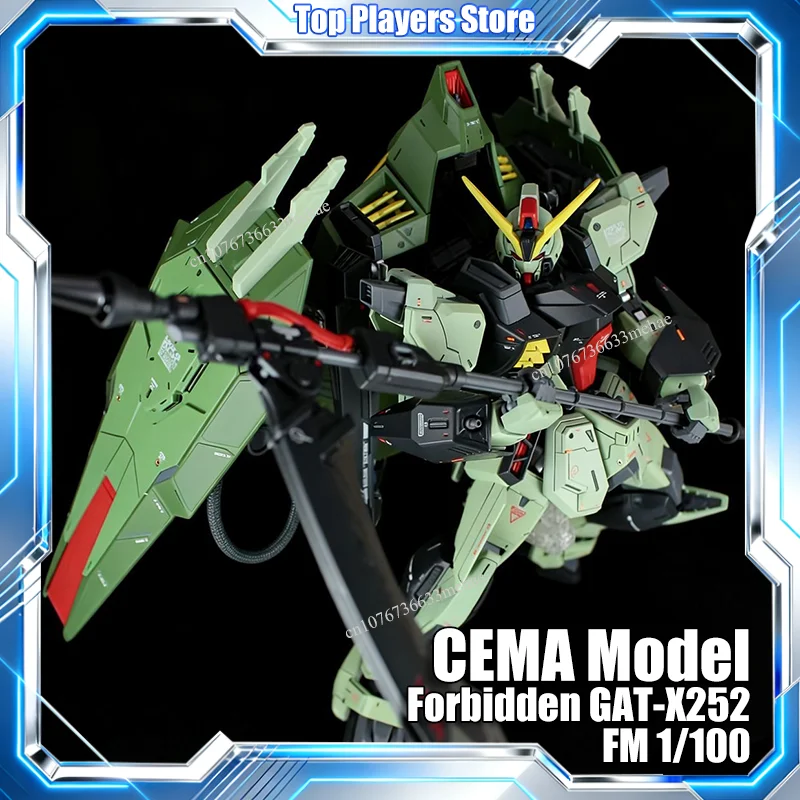 En Stock, Modelo CEMA Forbidden FM 1/100 GAT-X252 SEED FULL MECHANICS, Kit de Modelo para Armar, Figura de Acción, Robot de Plástico, Regalos