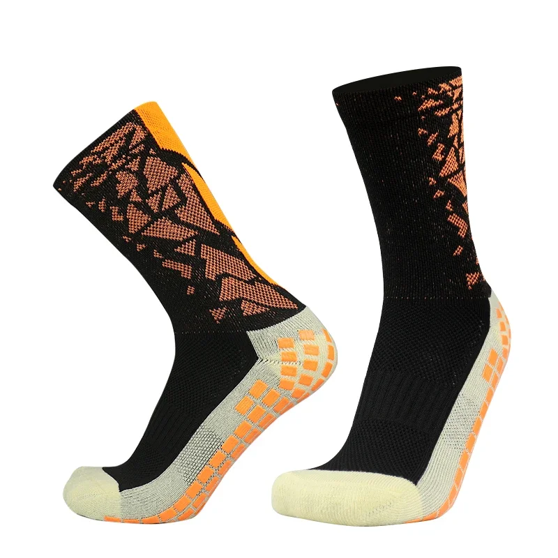 Silicone Anti Slip Football Socks Takraw Men Women Sport Basketball Grip Soccer Socks