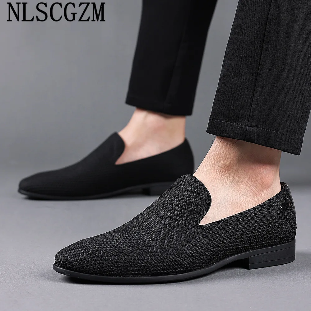 The Office Oxford Shoes for Men Italiano Loafers for Men DERBI Slip on Shoes Men Formal Shoes Business Suit Coiffeur Zapatillas