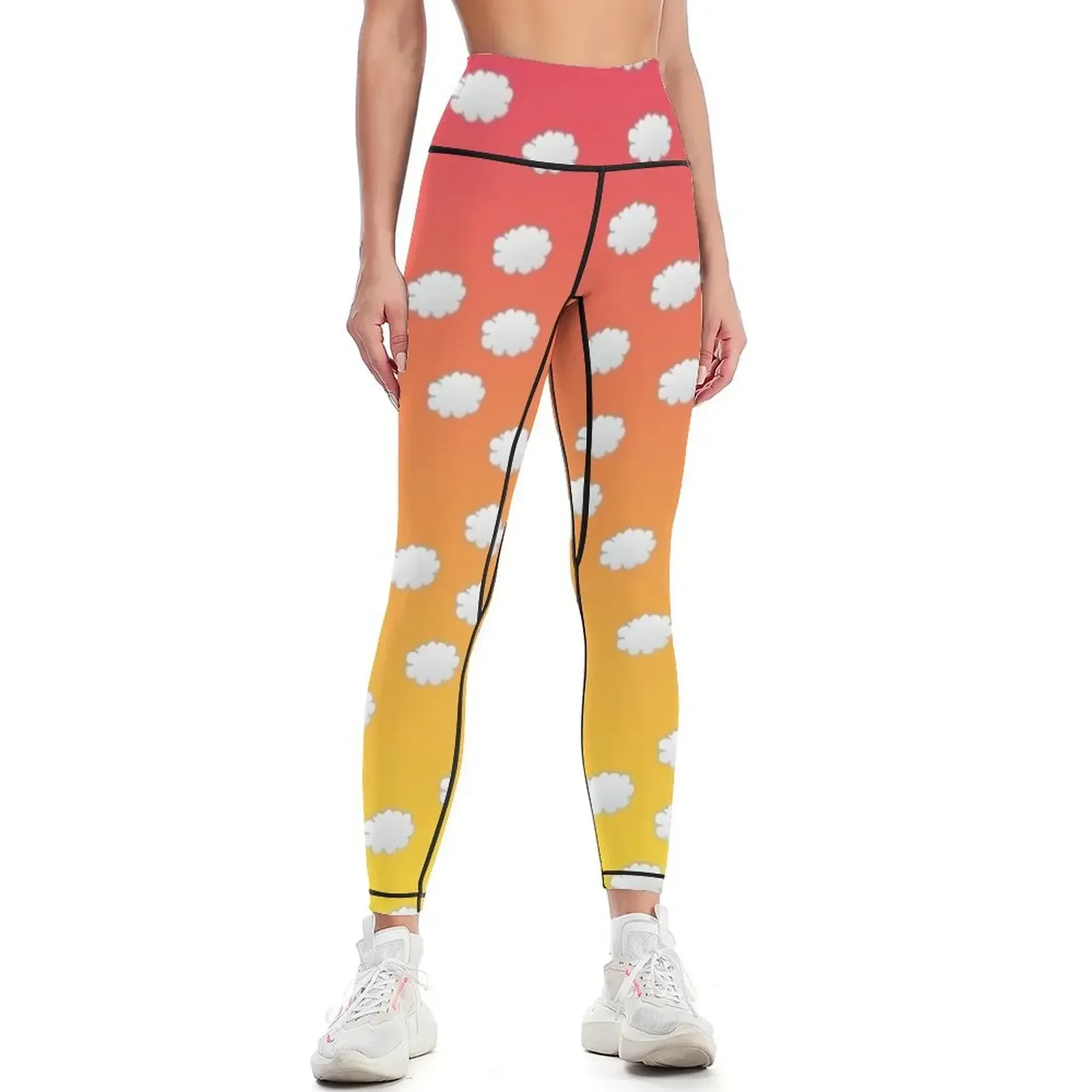 

Mornin' Clouds Leggings gym womans gym sportswear woman Women's sports pants Training pants Womens Leggings