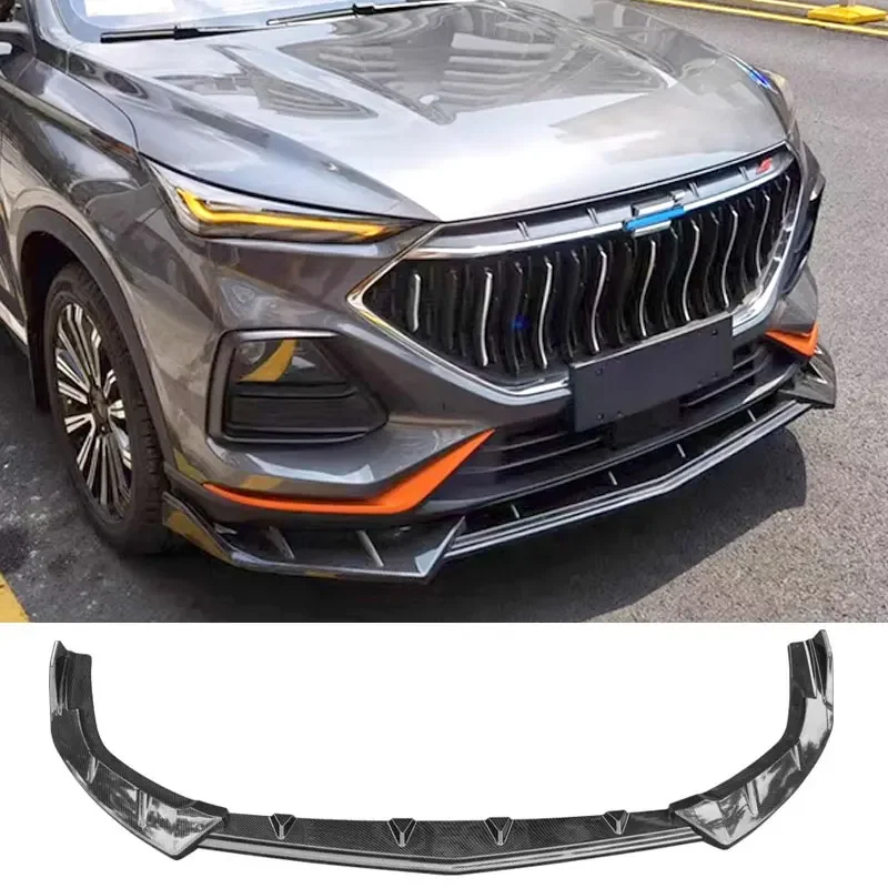 

Front Splitter for Changan OSHAN X5 Ordinary Standard Bumper Spoiler Car Body Kit 2021-2023 Glossy Black Skirts Accessories