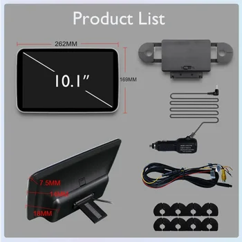 8 nejlepší prodej dotykový monitor opěrky hlavy zadních sedadel v autě - №5