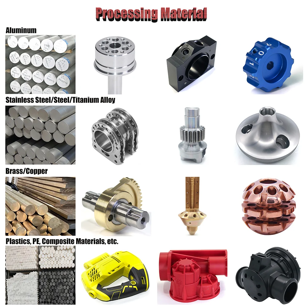 OEM CNC piezas mecanizado precisión torneado fresado prototipo - imagen 5