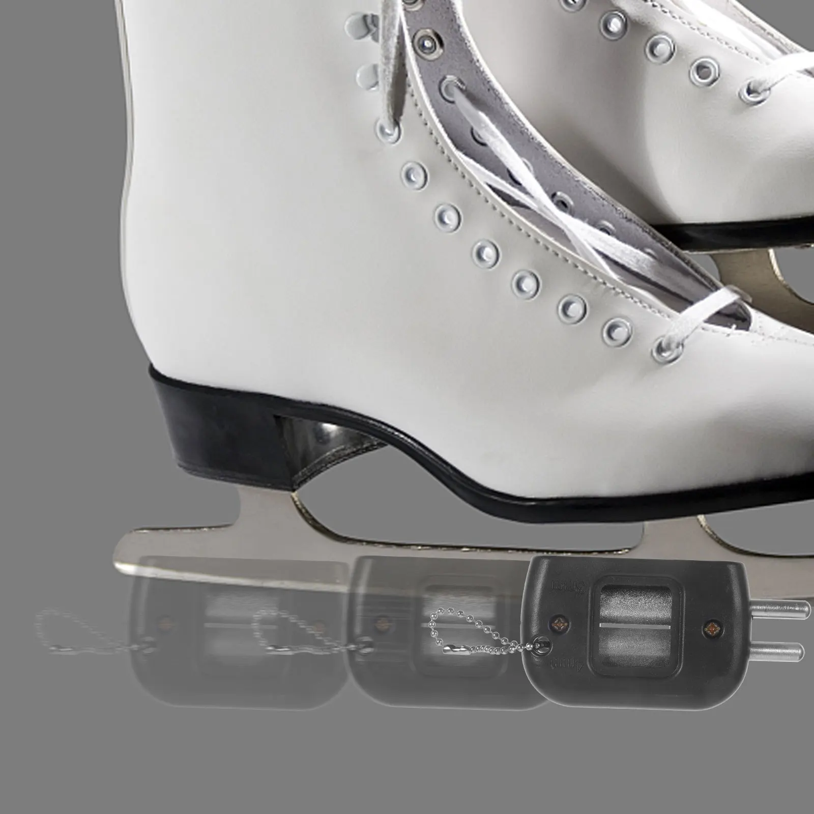 Ice Skate Sharpener Black Professional Blades Grinder Hockey Skate Supply Adjustable Diamond Whetstone Portable Sharpening Tool