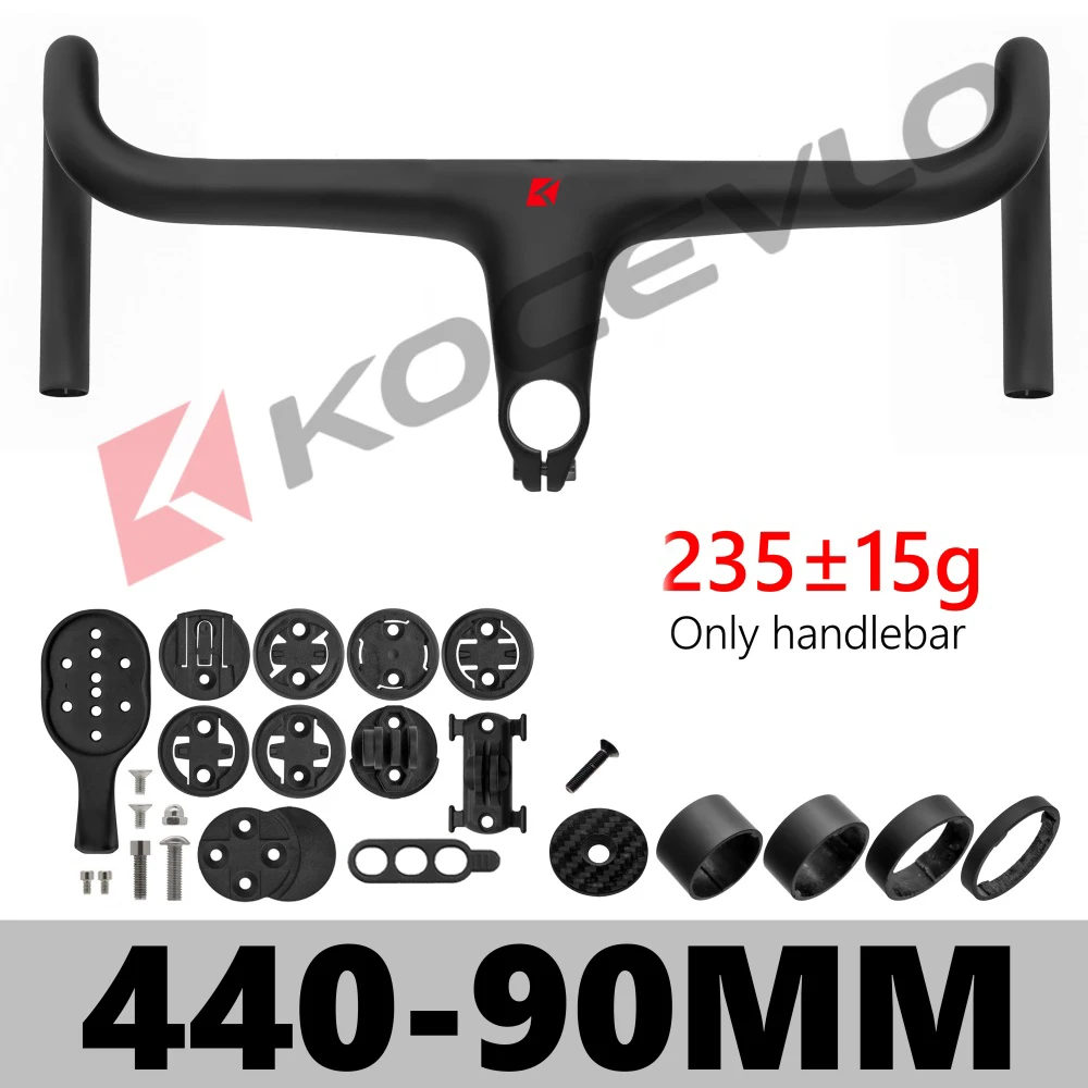 KOCEVLO K01 ロードバイク カーボンファイバーステム一体型自転車