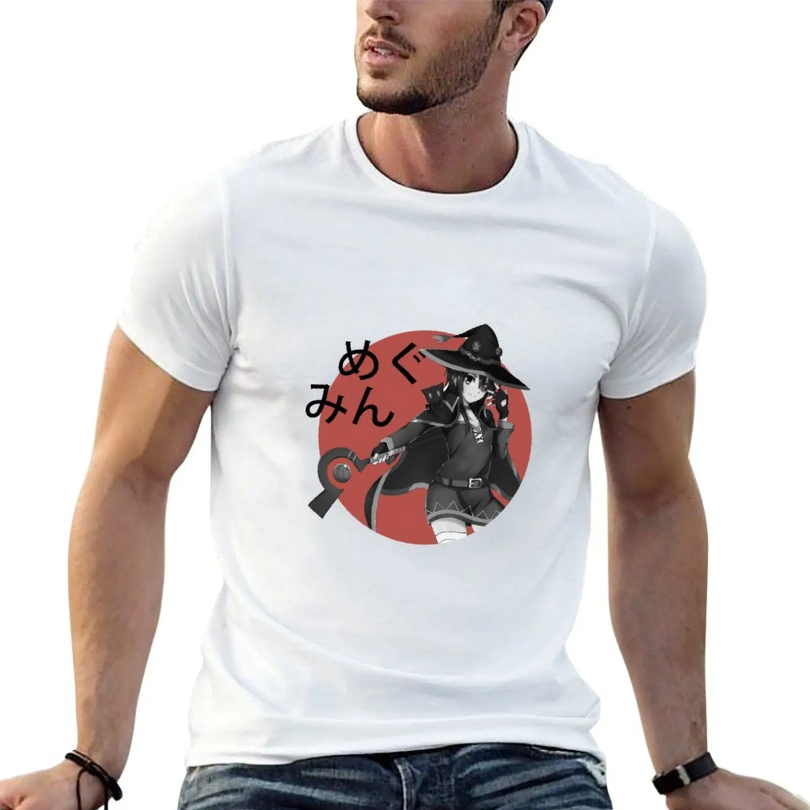 Megumin T-Shirt funny t shirts cotton mens graphic t shirts t shirt for man 100 percent cotton T-shirt