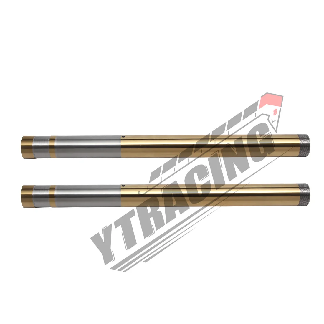 

Gold/Silver Front Fork Inner Tubes For YAMAHA MT-10 2018-2021 FZ10 2017 YZF R6 2017-2020 R1 2015-2019 R1S 2016-2018 43x531mm