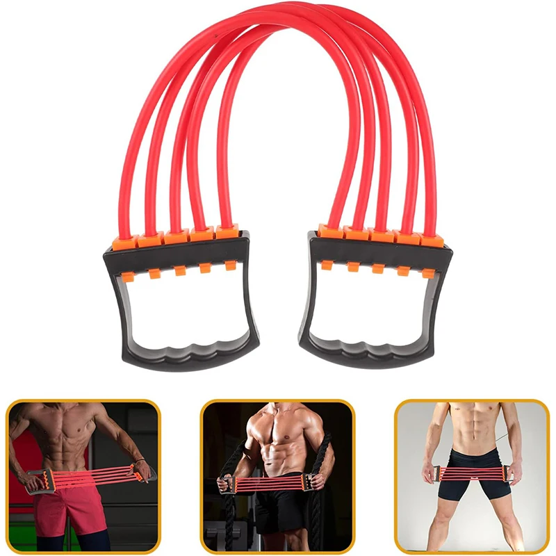 Puller Shoulder Expander Home Fitness Equipment Male and Female Rubber Tube Arm Strength Pectoral Muscle Training Tools