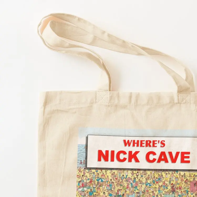 Where's Nick Cave? Tote Bag Women bags cute tote bag custom fabric bag tote custom