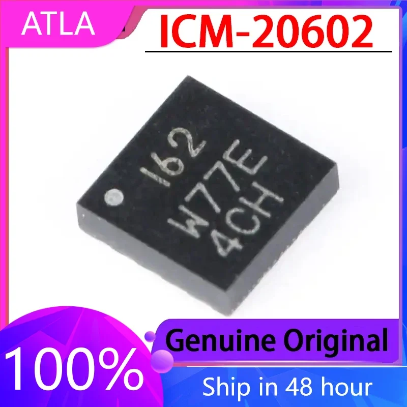 

2PCS Original ICM-20602 LGA-16 3-axis Acceleration Gyroscope 6-axis Attitude Sensor