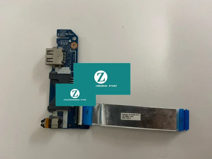 Genuine FOR ACER N15W7 VN7-572 VN7-592 USB AUDIO SD CARD READER BOARD W CABLE