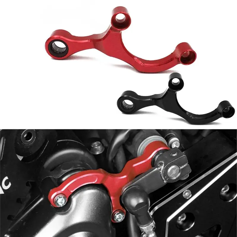 WF-For MT07 XSR700 2018-2023 Shift Stabilizer Motorcycle Accessory For Tenere 700 XTZ700 2019-2024 With 2 Screws Black view 3