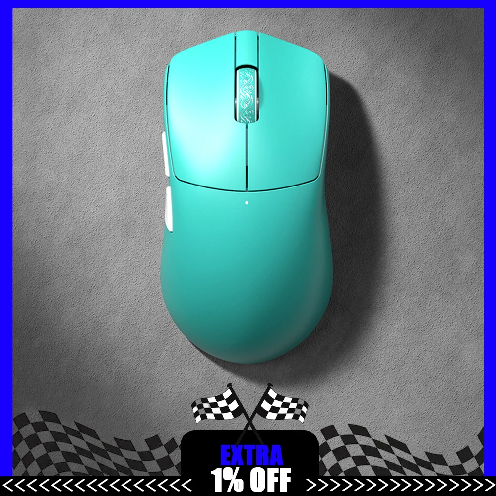 

Incott 039 Mouse Dual 8K Tri Mode Gaming Mouse 2.4G/Bluetooth Paw3950 52g Lightweight 500mah RGB Mouse For Middle Hand Accessory