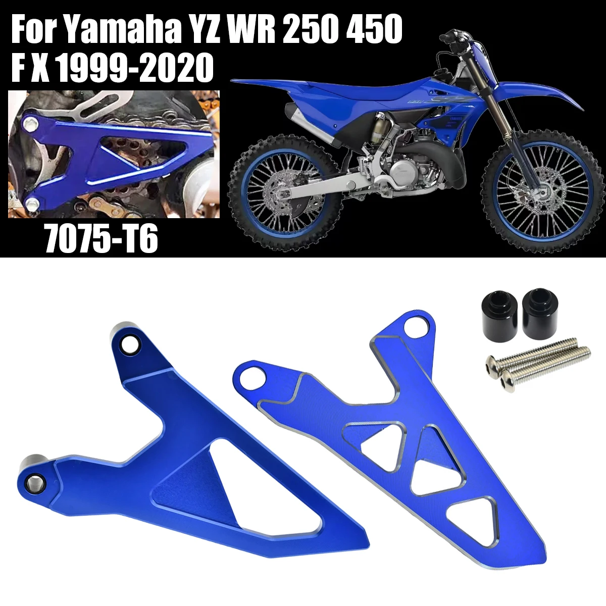 

For Yamaha YZ250 YZ250F YZ250X WR250F YZ450F WR450F YZ 250 250F 250X WR 450F 450 CNC Front Sprocket Cover Chain Protector Guard