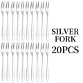 20pcs Silver fork