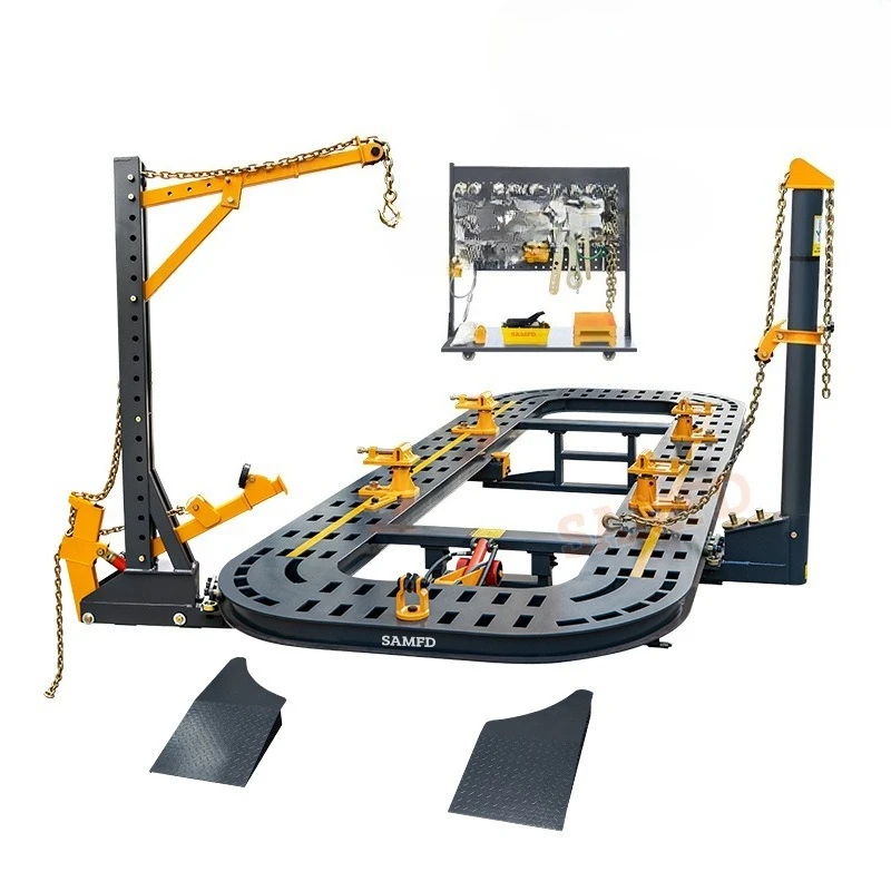 Calibration instrument, manganese steel body car depression repair tool, four rows of hole girder correction
