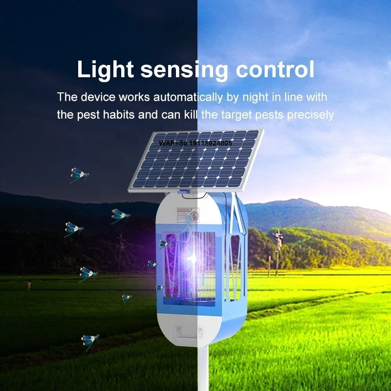 

Smart Agriculture IoT Device: Solar-Powered Frequency Vibration Insect Killer