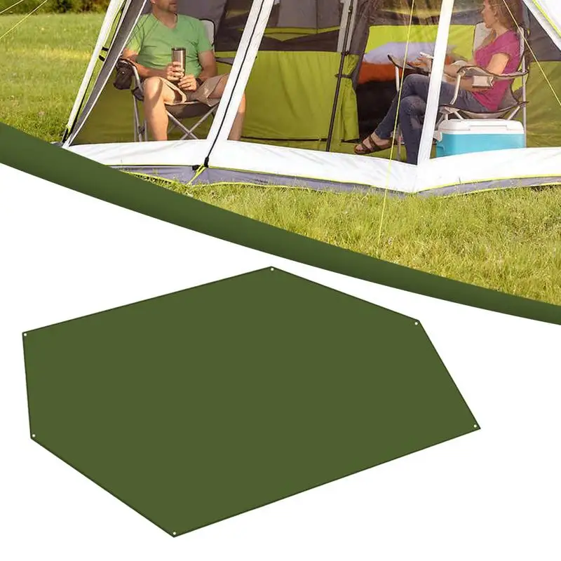 Tent Tarp Stain-Proof Waterproof Camping Outdoor Mat Tarp Tent Multi-Functional Floor Mat For Picnics Backpacking Sunshade