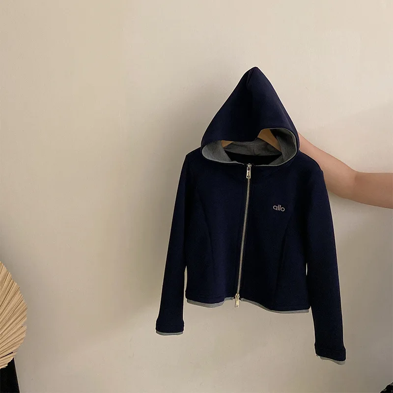 

Girls Autumn2025Autumn New Hooded Sweatshirt Cardigan Jacket Versatile Sports Casual Pants Trendy Two-Piece Set