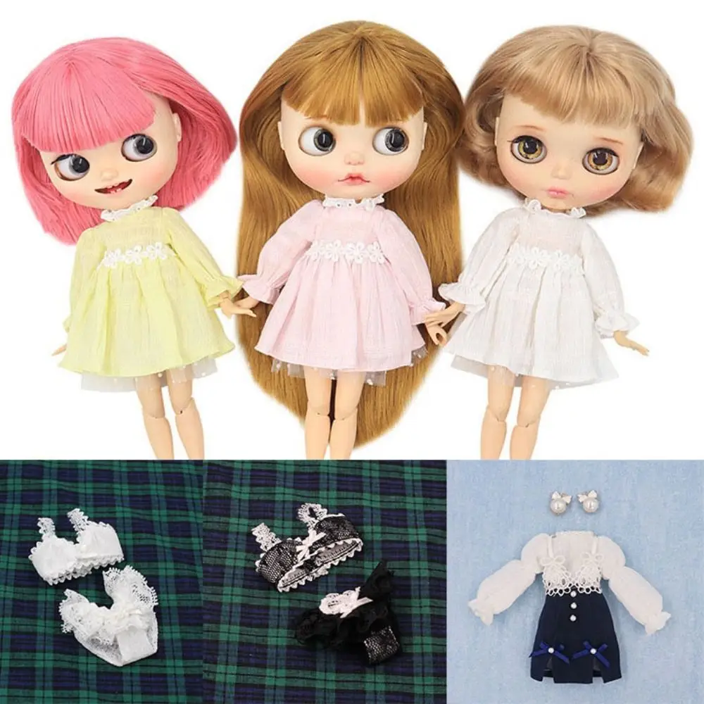 Fashion Doll Fashion Bikini Mini Cute Slim Clothes DIY 10 Styles Skirt Shirt Headband