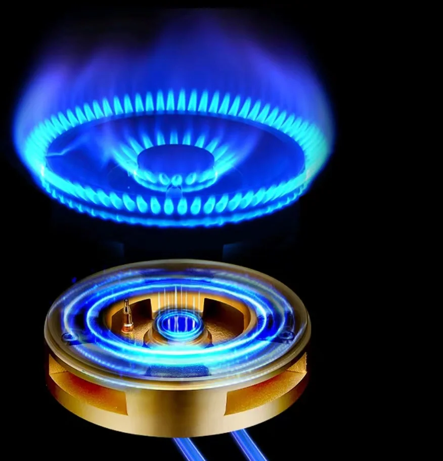 Wholesale Factory Price Stainless Portable Double Burner Gas Stove for Modern Kitchens