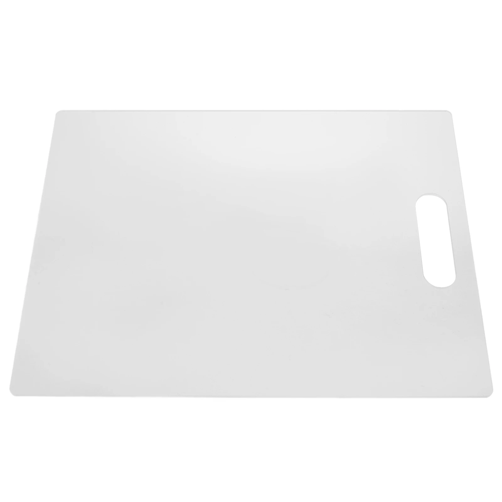 

Acrylic Cutting Board 400x300x5mm Large Chopping Board Non Reusable Clear Boards for Fruits Vegetables