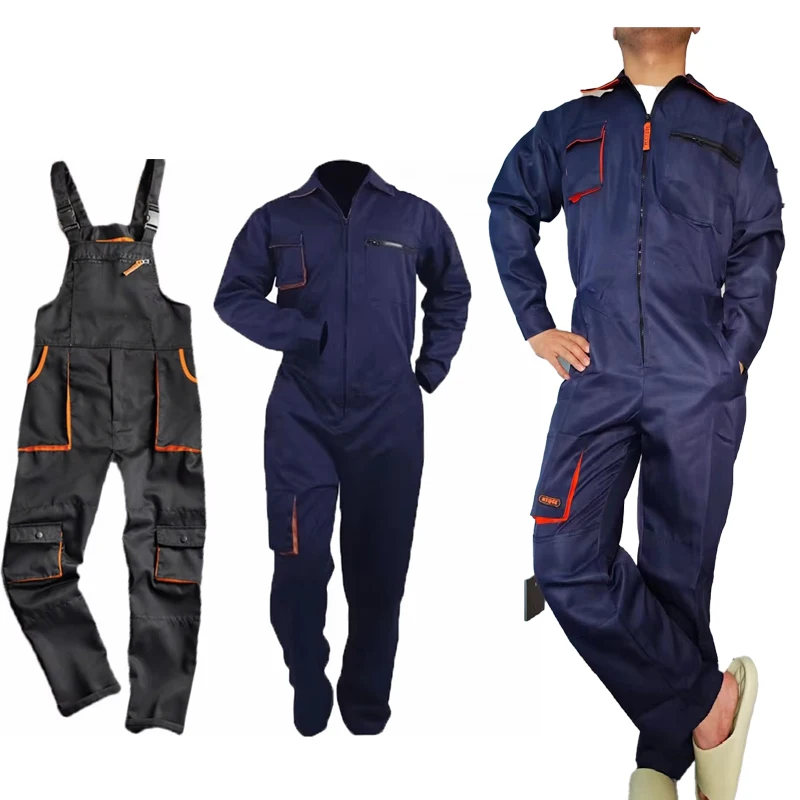 

Work Overall Uniforms Men Women Working Coveralls Welding Suit Car Repair Workshop Mechanic Plus Size Clothes Warehouse Workwear