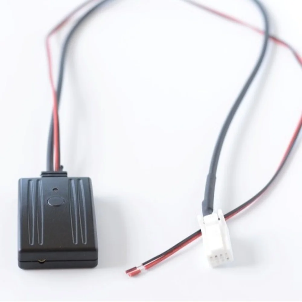 For Nissan Radio Hands-Free Adapter Car AUX Adapter BT 5.0 Technology 15 Meters Range 20Hz To 20kHz ABS Material