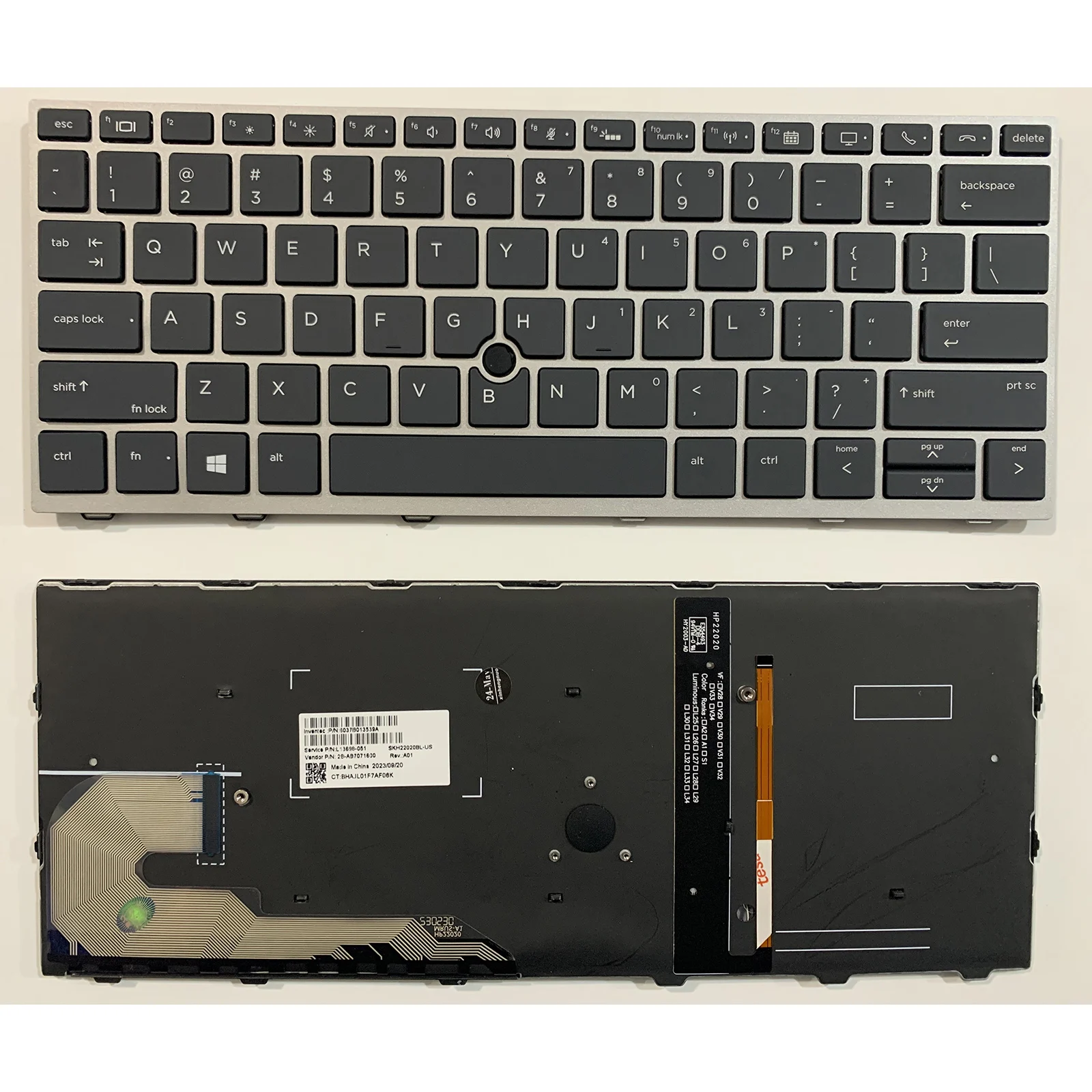 

Laptop keyboard US Layout for HP EliteBook 730 G5 735 G5 735 G6 830 G5 830 G6 836 G5