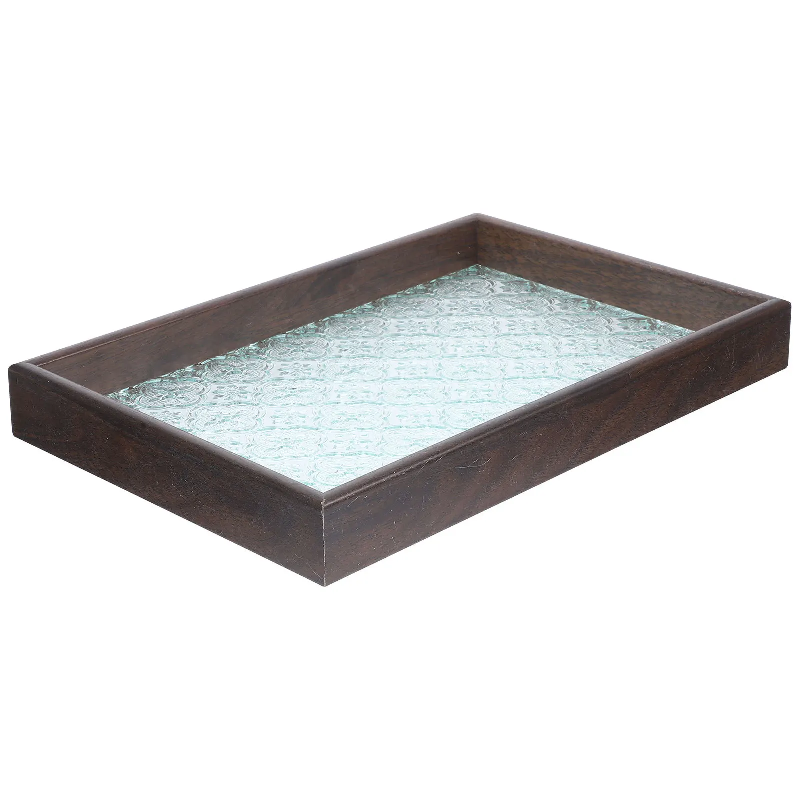 

Begonia Flower Tray Tea Serving Trays for Food Dessert Fruit Home Party Snack Holder