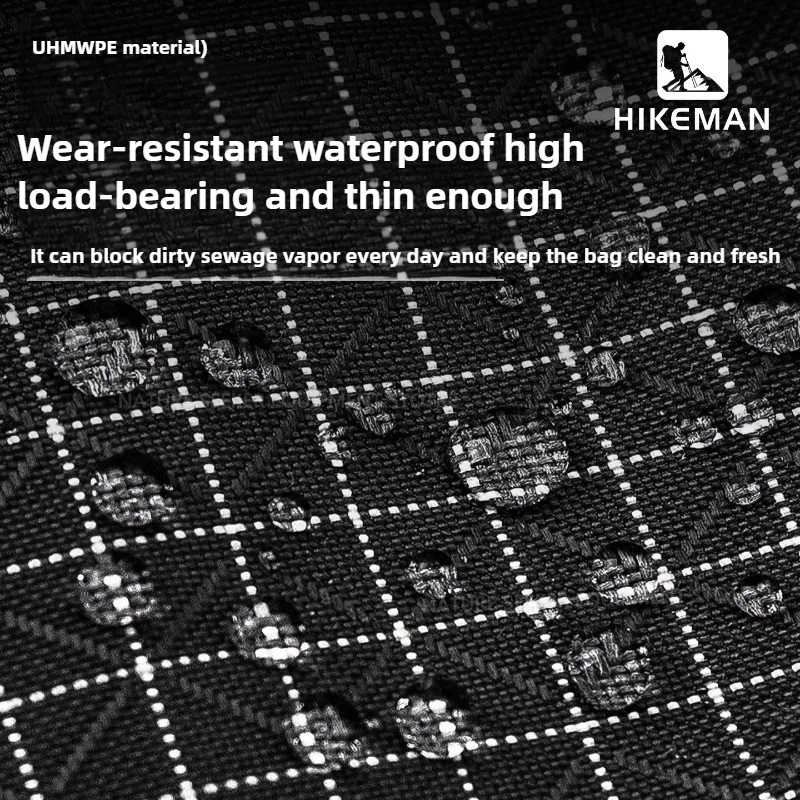 HIKEMAN التكتيكية EDC الحقيبة 35 جرام خفيفة UHMWPE مقاوم للماء المنظم حقيبة للتخييم التنزه السفر في الهواء الطلق Pokect #4