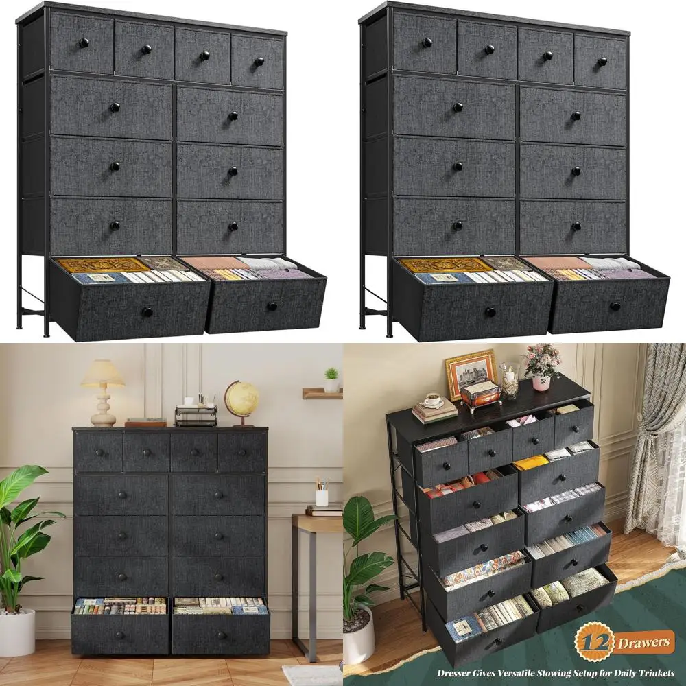 12-Drawer Tall Bedr…