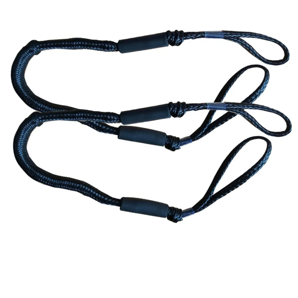 Barco Bungee Dock Lines para Barcos, Marine Amarração Corda, PVC Barcos para Motor Kayak, Anchor Cord Dockline, Barcos Acessórios