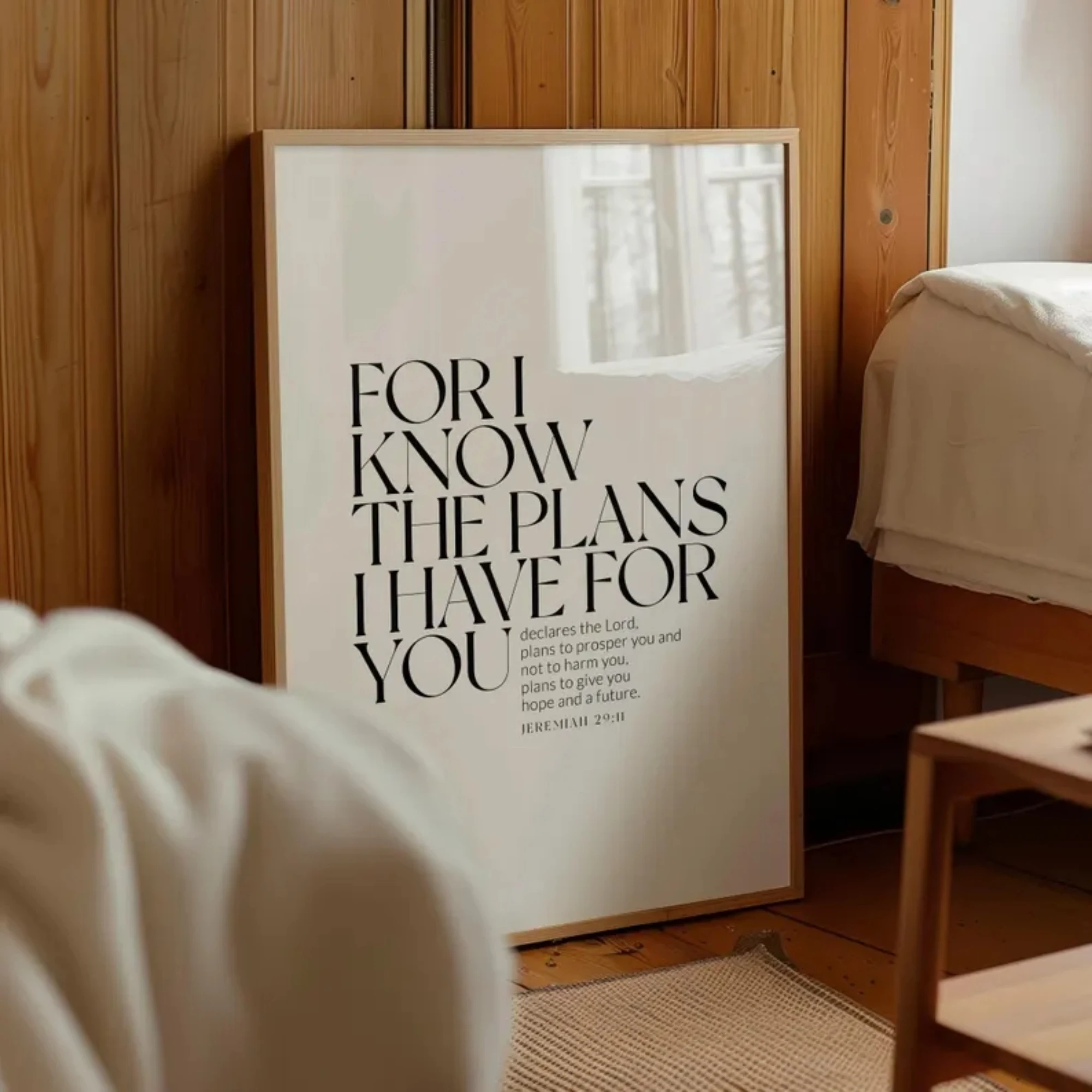 Biblia Jeremiasza 29:11 Chrześ – Home Decor Reviews recenzja i cena