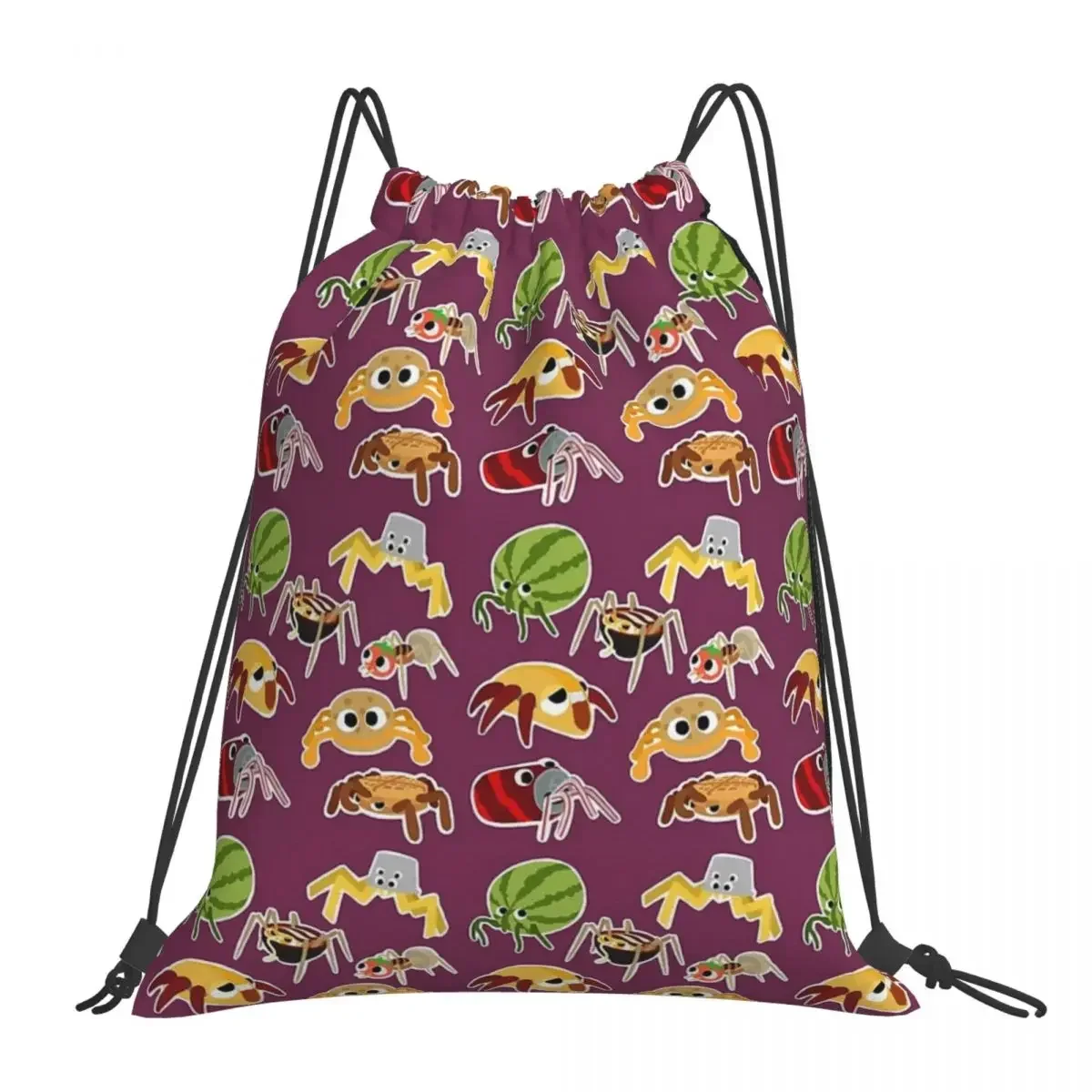 Bugsnax Bug Pack Fan Art Kinda Bug Backpacks Portable Drawstring Bags Drawstring Bundle Pocket Sports Bag BookBag For Travel