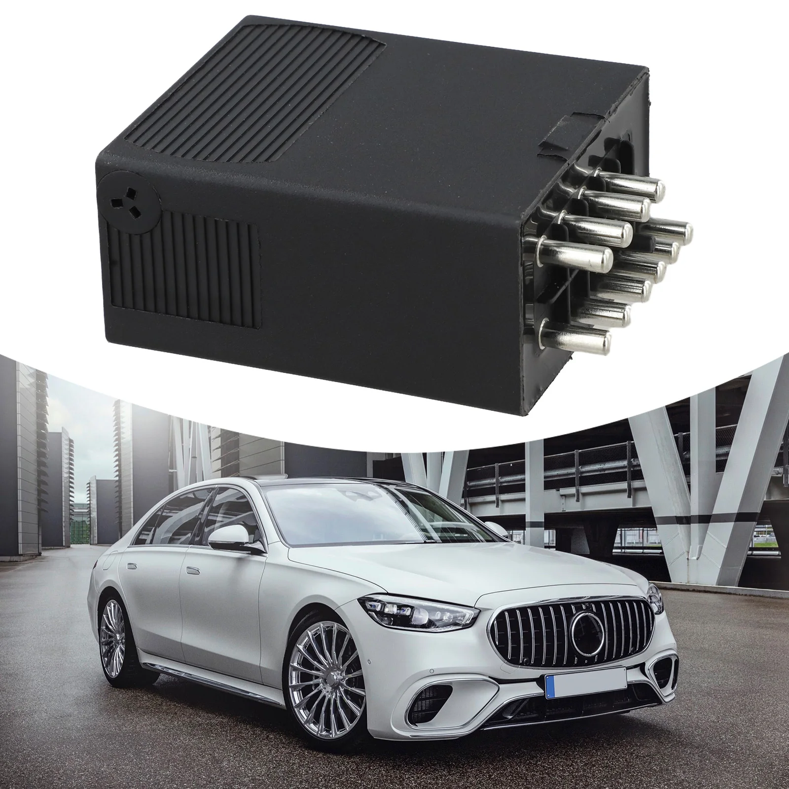 For E-class Sedan Automotive Relay Fuel Pump Relay Car Maintenance Black Engine Perfect Match Plastic Material