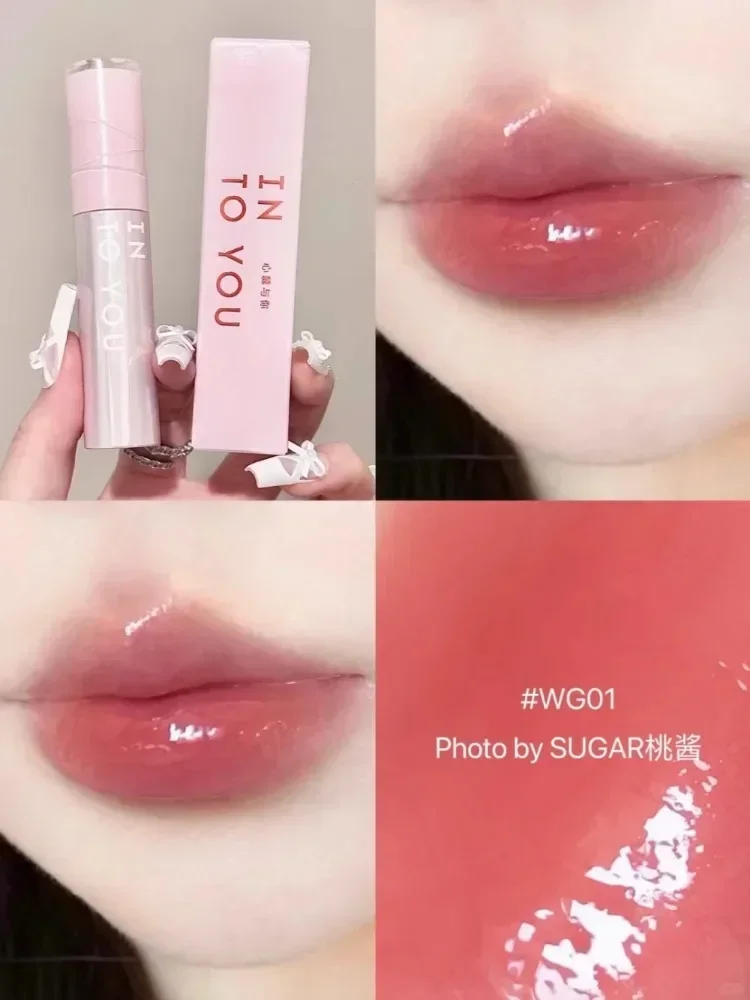 

INTO YOU Lip Gloss Tinted Watery Moisturizing Lipstick Lasting Plumping Glaze Liquid Lipstick Rare Makeup Beauty Cosmetics