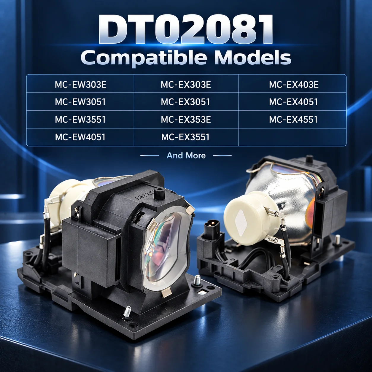 DT02081 Per Maxell MC-EW303E MC-EW3051 MC-EW3551 MC-EX3551 MC-EX403E MC-EW4051 MC-EX303E MC-EX3051 MC-EX353E MC-EX4051 MC-EX4551-image