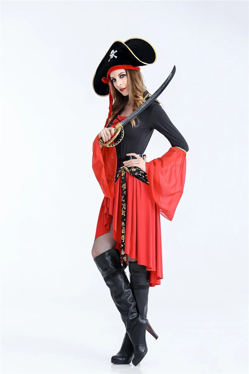 Nouveau jeu orm Costume de Pirate pour femmes loween Par Role-plang Costume traditionnel chinois Performance sur scène vêtements pour femmes