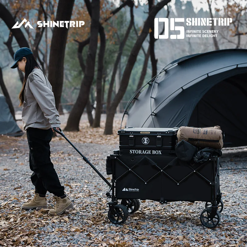 

Складная портативная четырехколесная тележка для хранения вещей Mountain Fun All-Terrain, ручная тележка-тачка