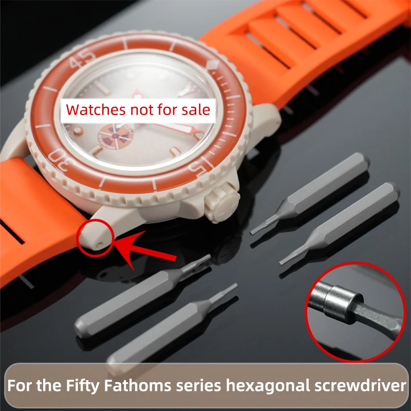 For Blancpain Fifty Fathoms hex screwdriver 5000 5015 5015D 5006 5008 SO35 scuba Fifty Fathoms wrench removal watch strap tool