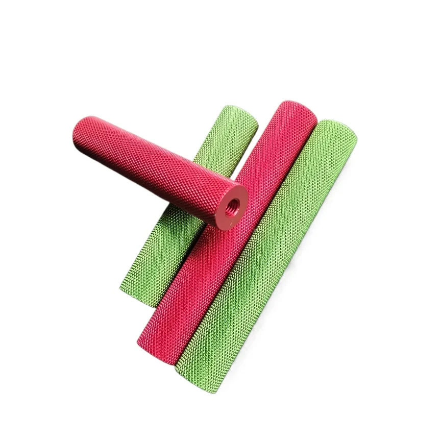 

Kart aluminum alloy pedal rod two ends m8 screw surface embossing anti-skid