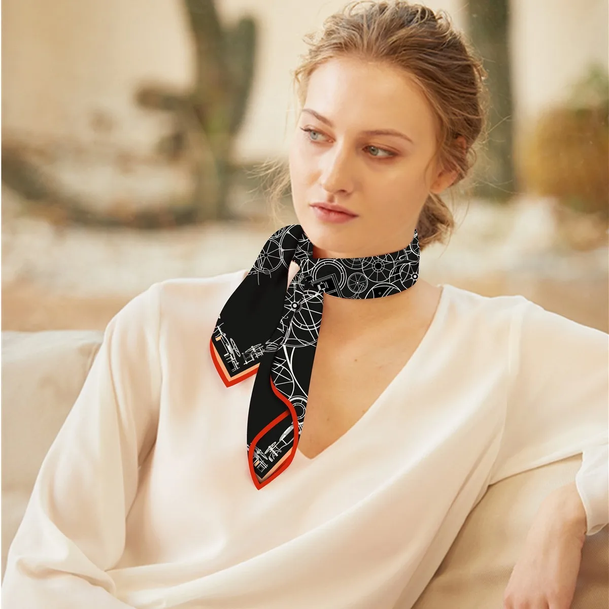 lenco-de-seda-com-padrao-geometrico-elegante-acessorio-versatil-para-o-dia-a-dia-protecao-para-o-pescoco-feminino-lenco-quadrado-de-fibra-de-poliester