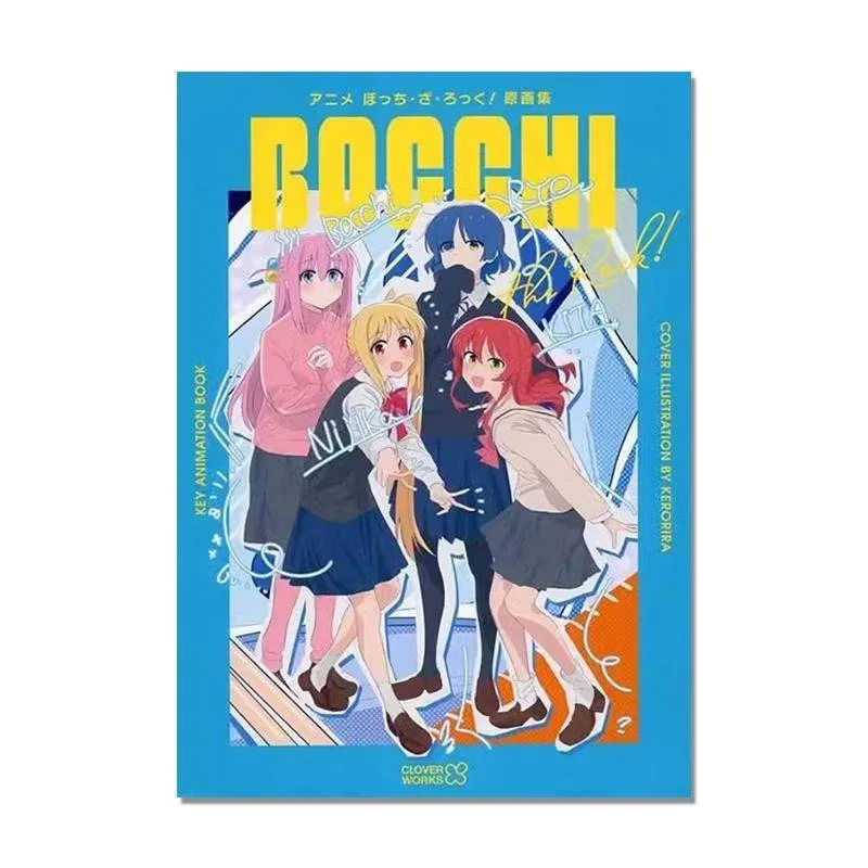 Bocchi The Rock! Original Artbook Artwork CloverWork Storyboards Line Art Design Book Manga Hand-drawn Manuscripts Anime Comic