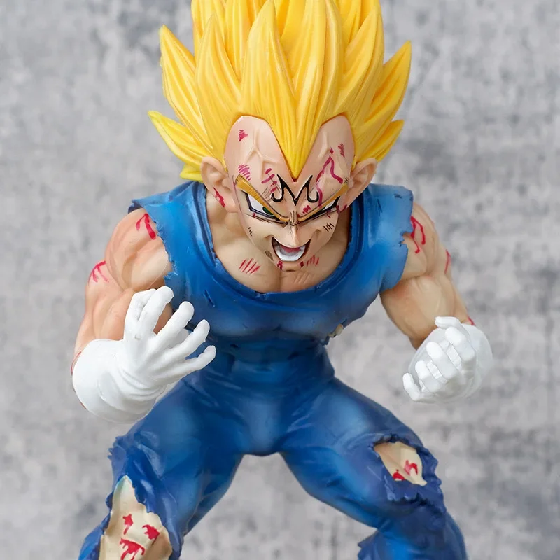 드래곤 볼 Z GK 베지터 피규어 마진 베지터 입상 28CM 베이스 PVC 동상 액션 피규어 컬렉션 모델 장난감 선물