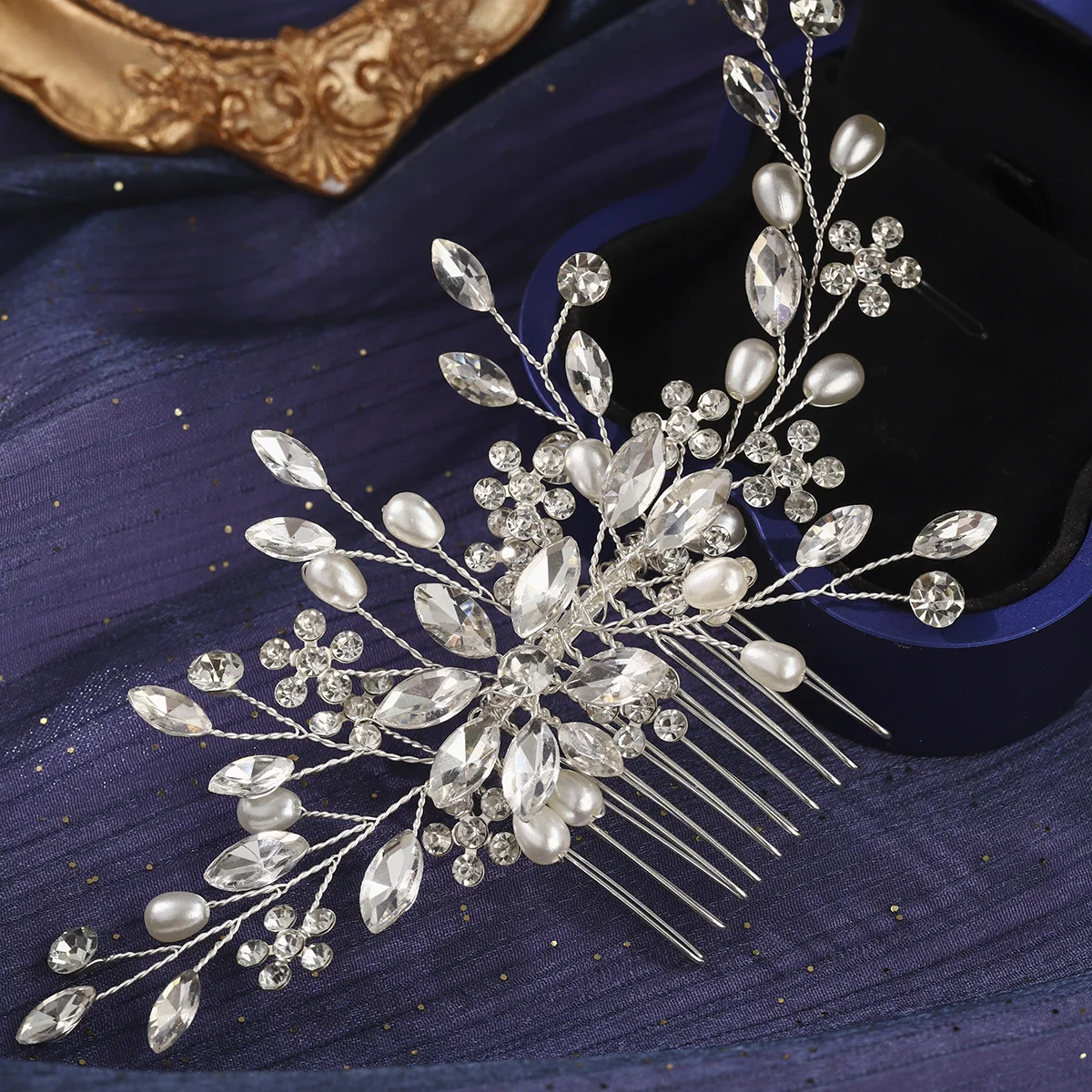 

Miallo модные свадебные хрустальные гребни для волос модные жемчужные расчески из бисера заколка для волос головные уборы элегантные аксессуары для волос